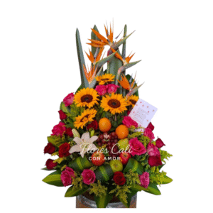 Arreglo Floral con Frutas 37